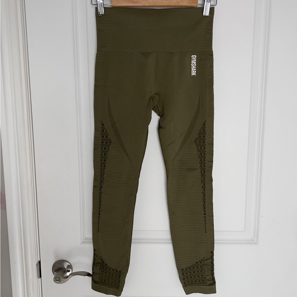 Gymshark Olive Leggings - Picture 11 of 12